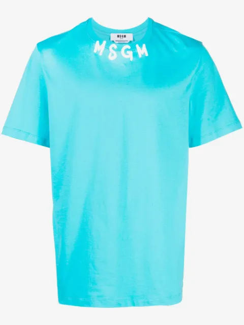 MSGM logo-print cotton T-shirt