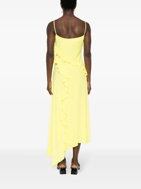 MSGM asymmetric ruffled dress 3641MDA41247106 - 3
