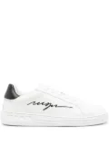 MSGM Iconic leather sneakers - White