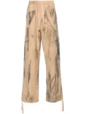 MSGM ripstop cotton cargo trousers - Neutrals