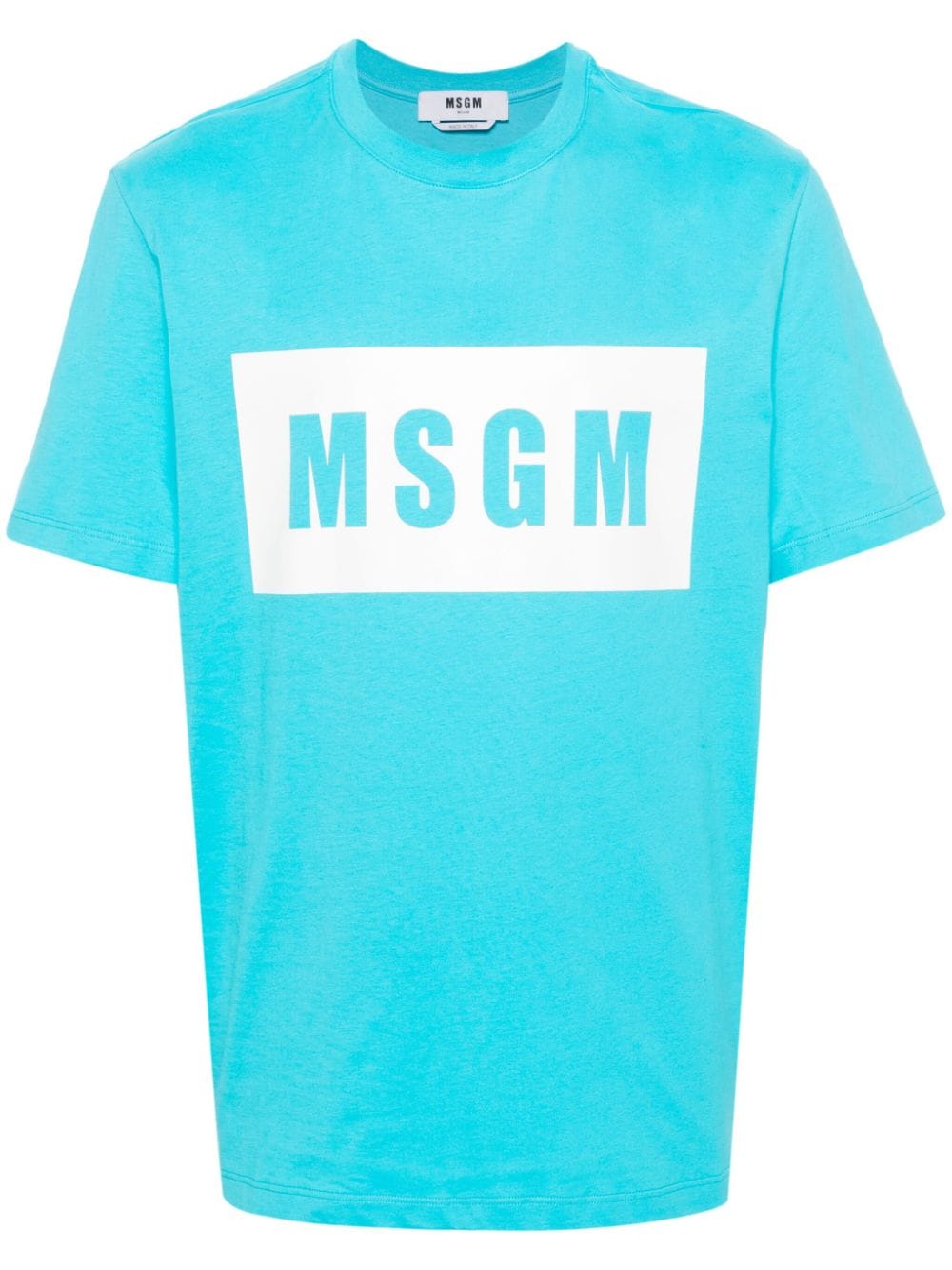 MSGM T-shirt met logoprint Blauw