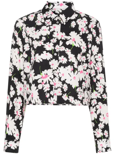 MSGM floral print shirt