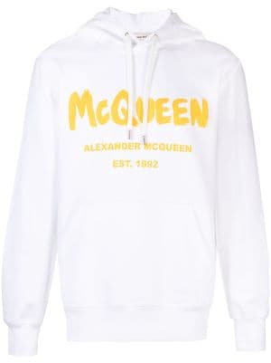 Alexander mcqueen yellow hoodie hot sale