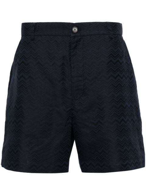 Missoni chevron-jacquard chino shorts