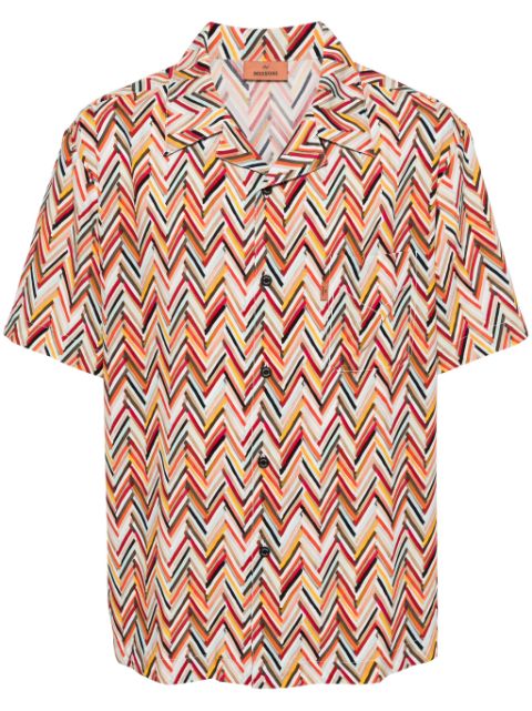 Missoni zigzag short-sleeved shirt