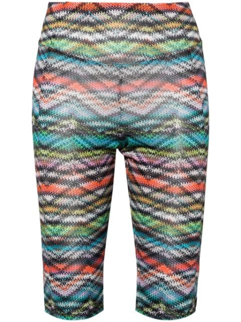 Missoni zigzag-woven-print shorts