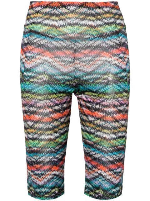 Missoni Bermuda com estampa chevron