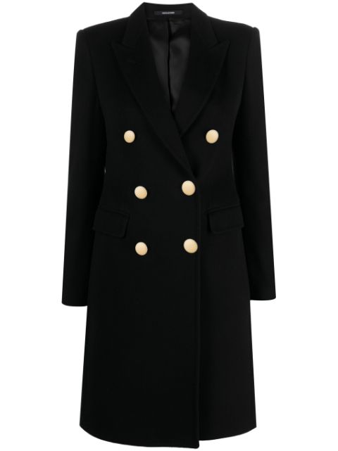 Tagliatore peak-lapels double-breasted coat Women