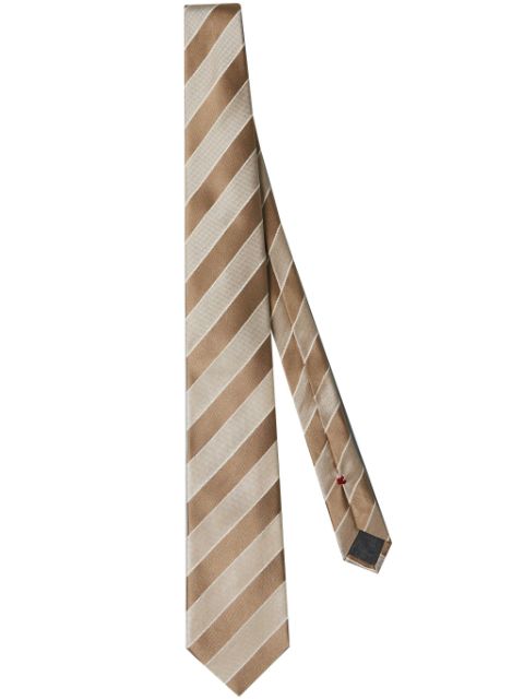 Brunello Cucinelli striped silk tie Men