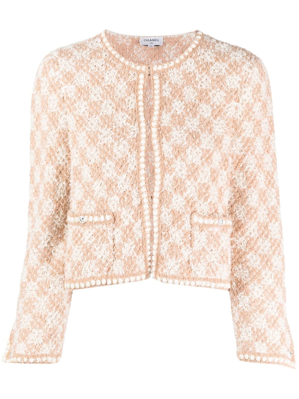 CHANEL Pre-Owned Tweed Cropped Jacket - Farfetch