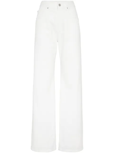 Brunello Cucinelli mid-rise wide-leg jeans