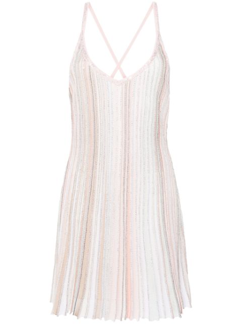 Missoni sequined intarsia mini dress