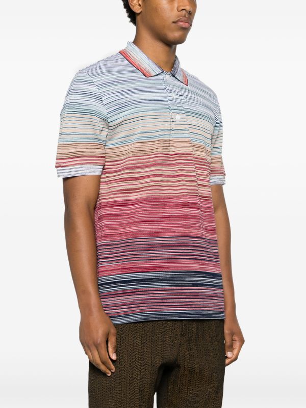 Missoni space discount dye polo