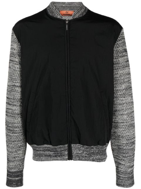 Missoni panelled bomber jacket