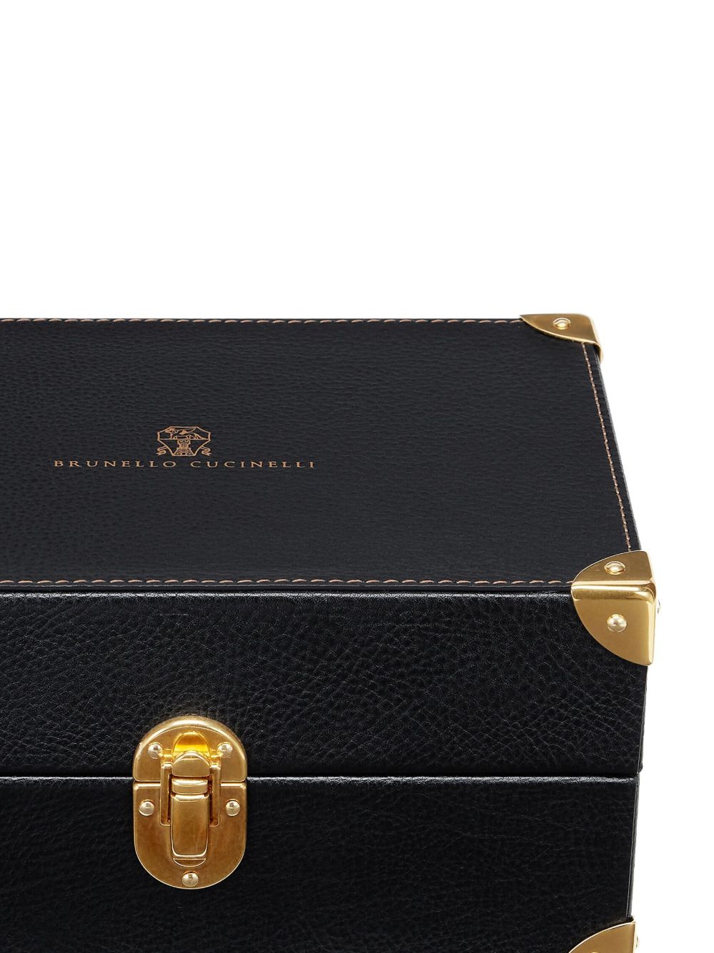 How to shop online Brunello Cucinelli eight watch leather case Men