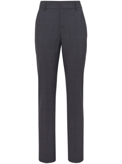 Brunello Cucinelli high-waist tapered-leg trousers Women