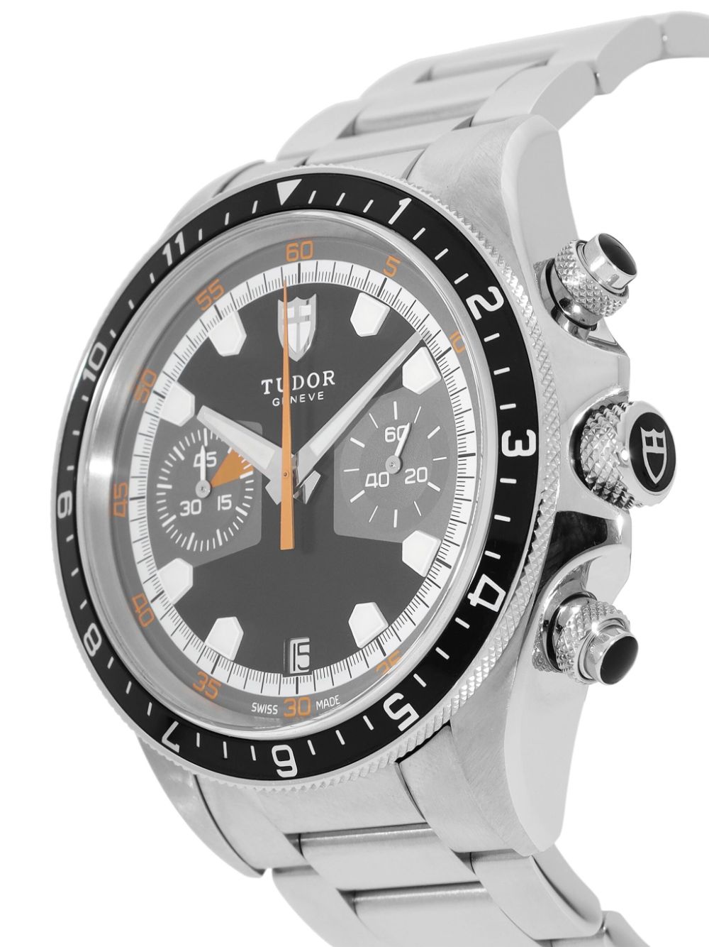 TUDOR 2016 pre-owned Heritage Chrono 42mm horloge - Zwart
