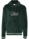 Autry x Staple logo-embroidered hoodie - Green