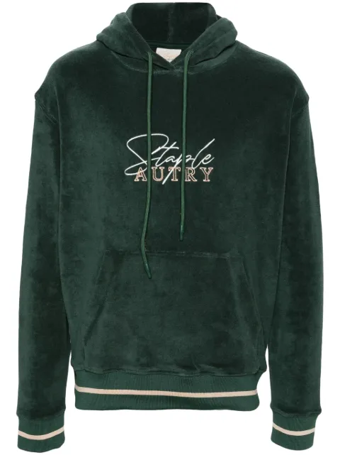 Autry hoodie con logo bordado de Autry x Jeff Staple