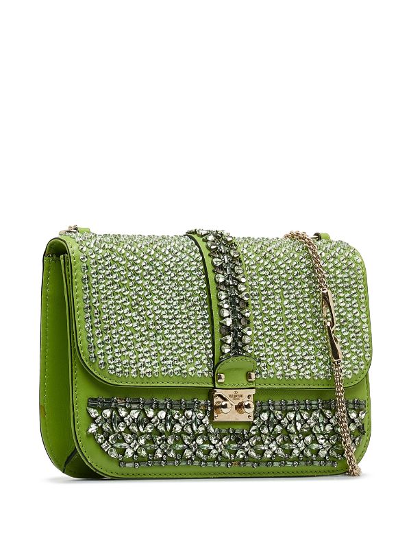 Valentino glam lock shoulder on sale bag