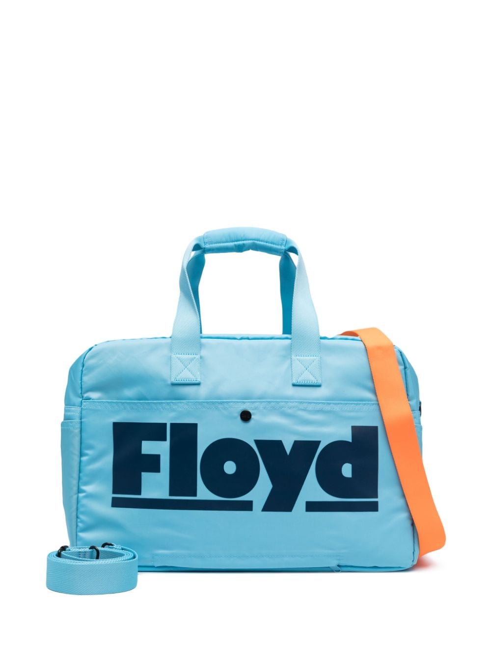 Shop Floyd Logo-print Zip-fastening Holdall In Blue