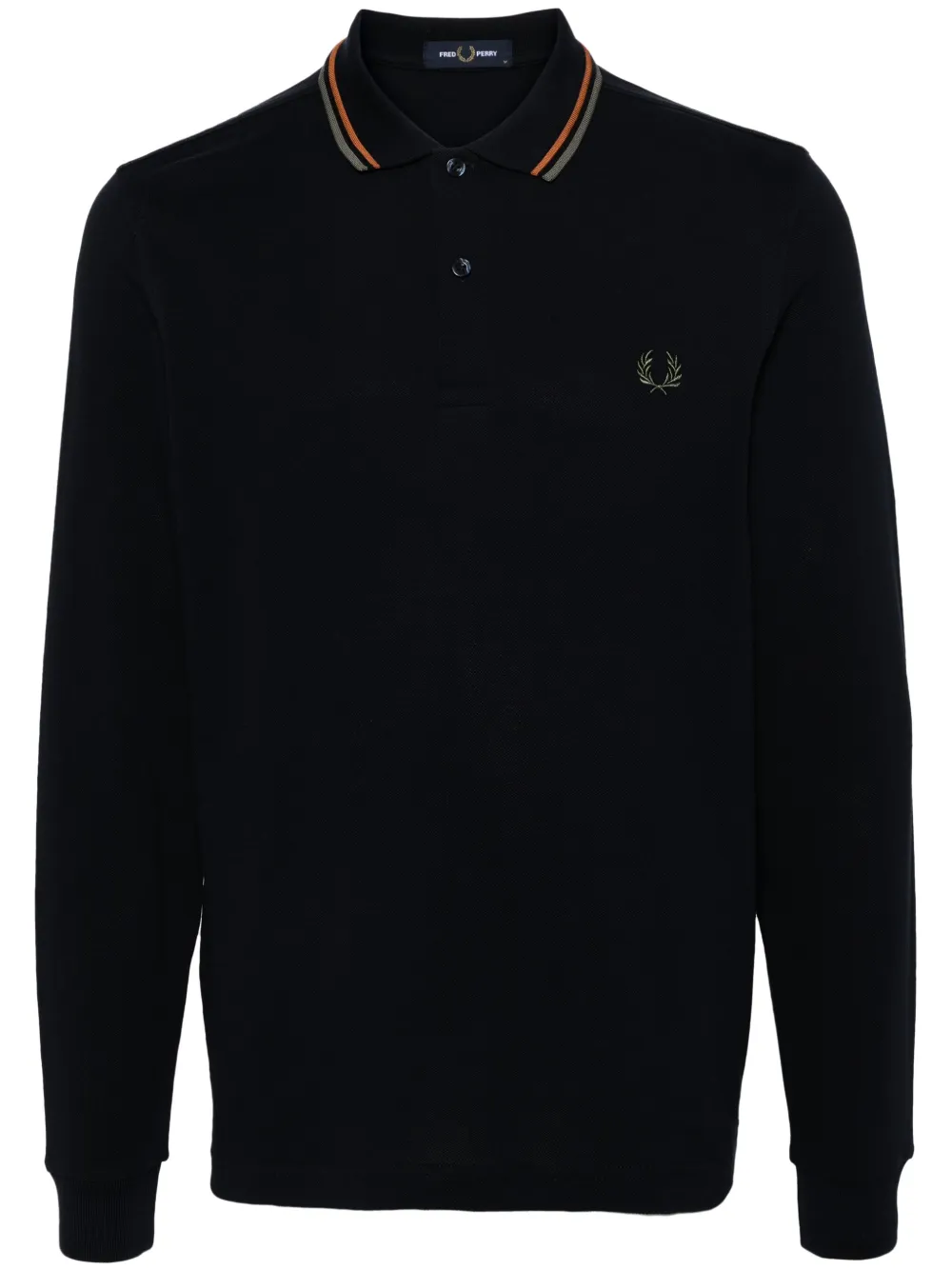 Fred perry deals long sleeve polo