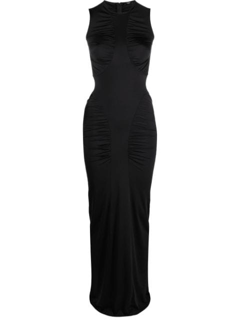 Noire Swimwear ruched maxi dress