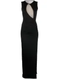 Noire Swimwear cut-out maxi dress - Black