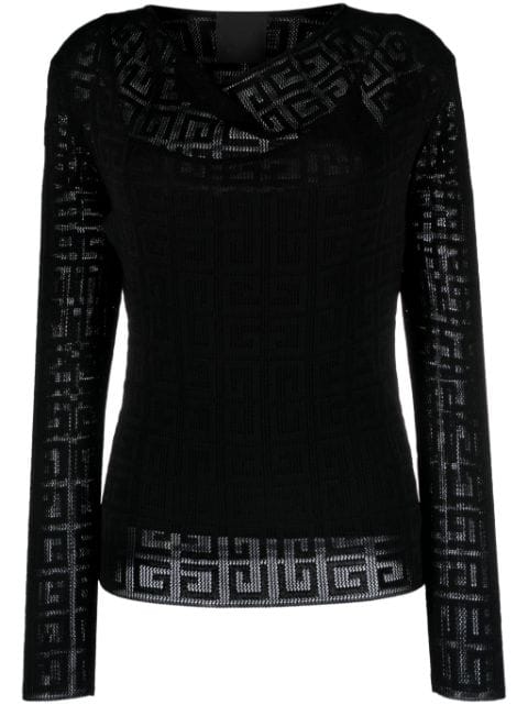Givenchy 4G-jacquard jumper