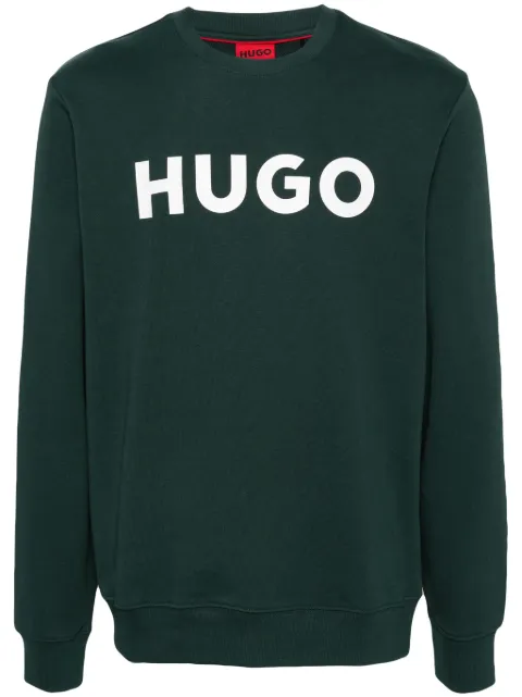 HUGO sudadera con logo estampado