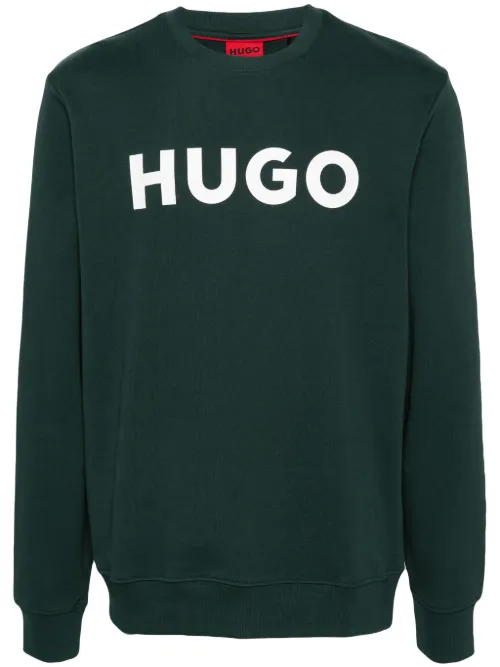 Sweat en jersey à logo imprimé - HUGO - Modalova