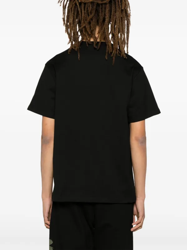 Alexander McQueen logo-print Cotton T-shirt | Black