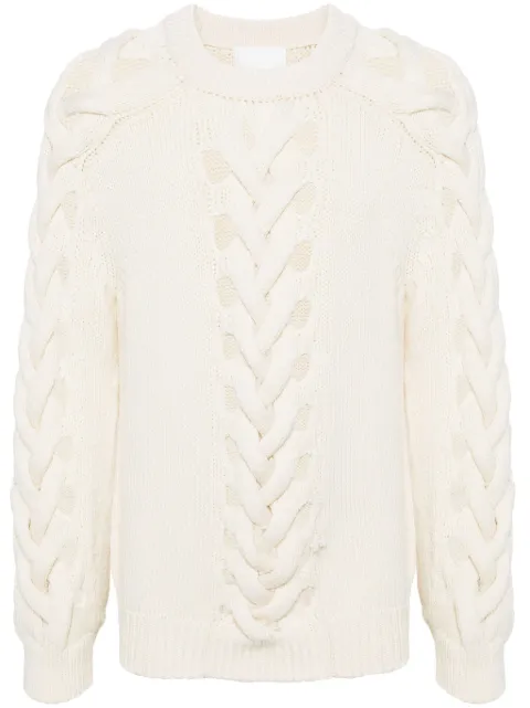 ISABEL MARANT Elly cut out-detail jumper