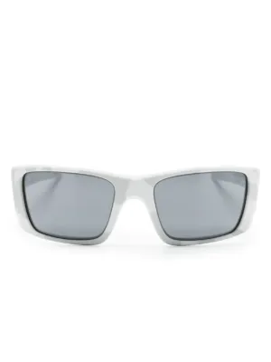 Oakley Gascan Sunglasses | White | FARFETCH ZA