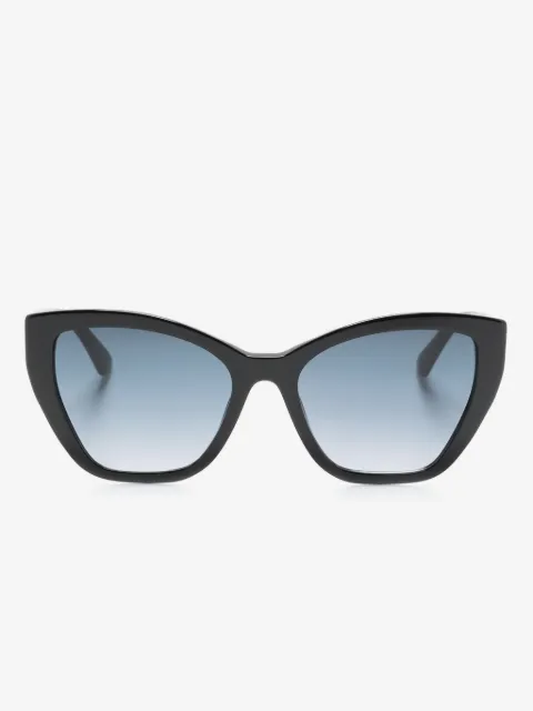Moschino Eyewear logo-plaque cat-eye sunglasses