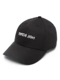 Neil Barrett logo-embroidered baseball cap - Black