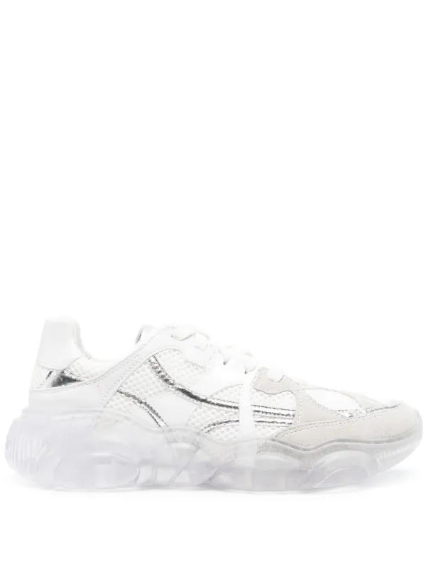 Moschino Chunky lace-up Sneakers White FARFETCH SA