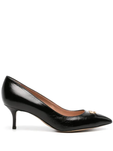 Moschino 60mm leather pumps