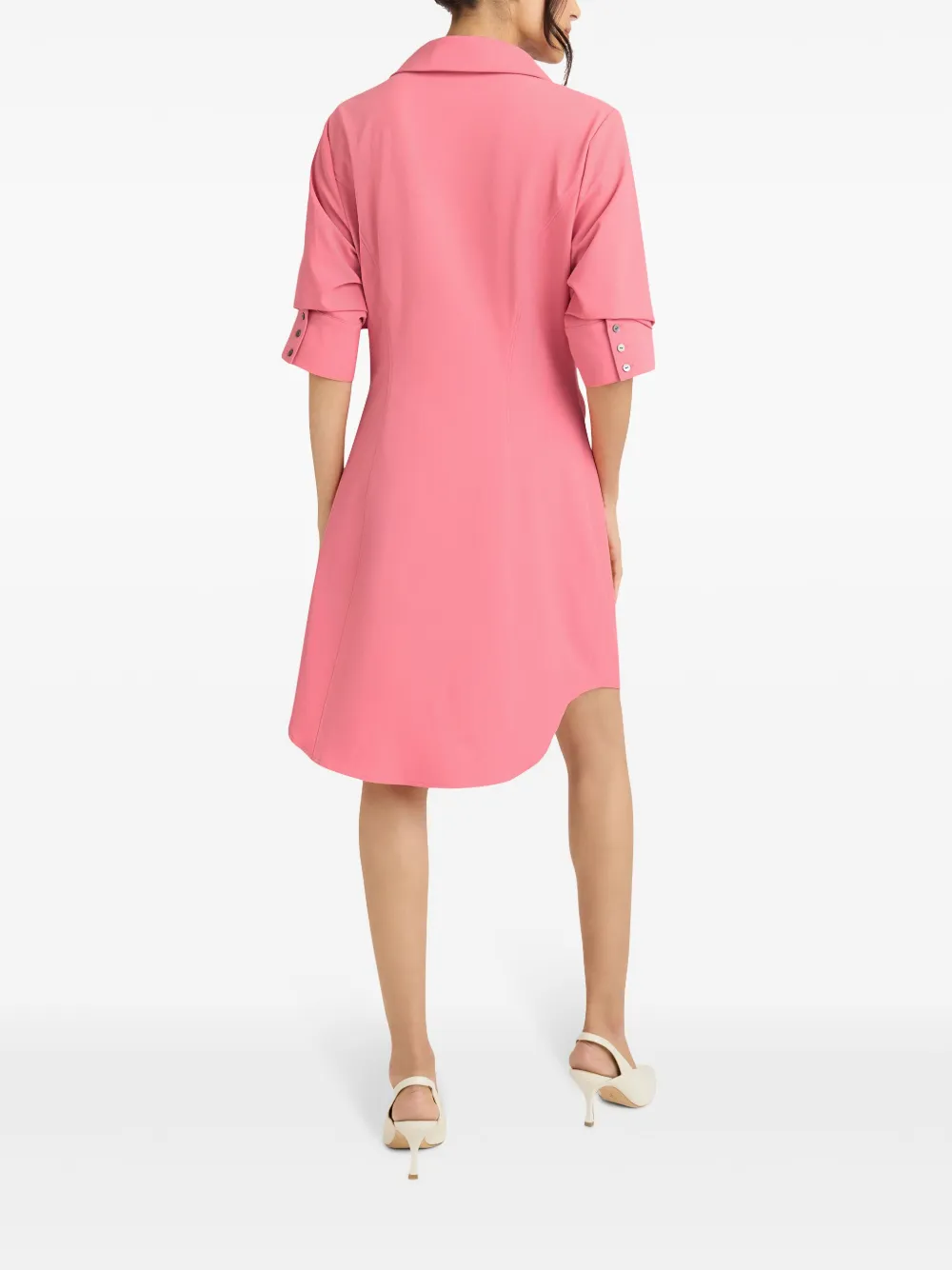 Cinq A Sept Elina blousejurk met ruches Roze