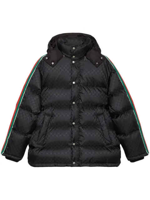 Gucci GG jacquard padded jacket 