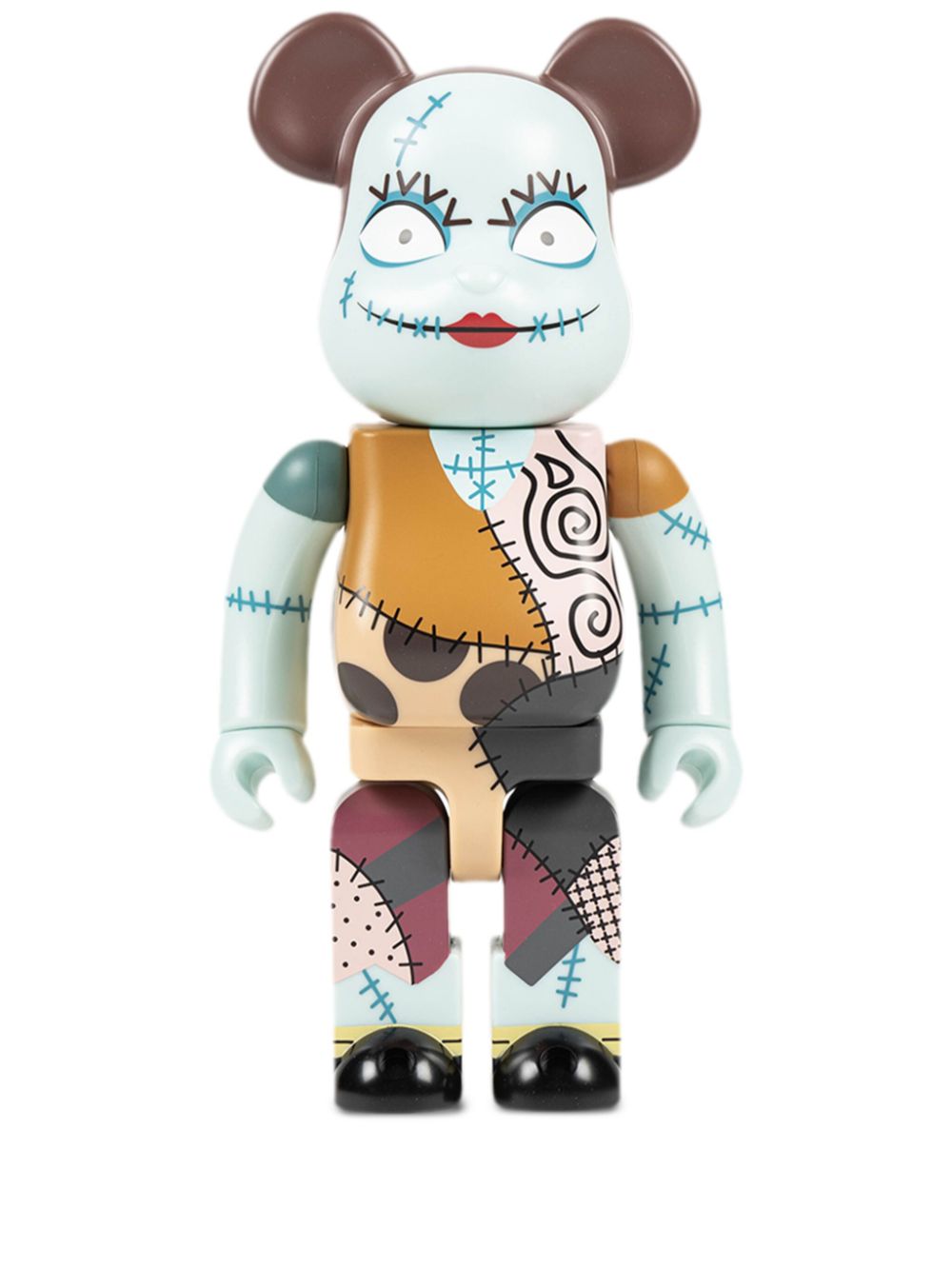 Medicom Toy X The Nightmare Before Christmas Sally Be@rbrick 400% Figure In Blue