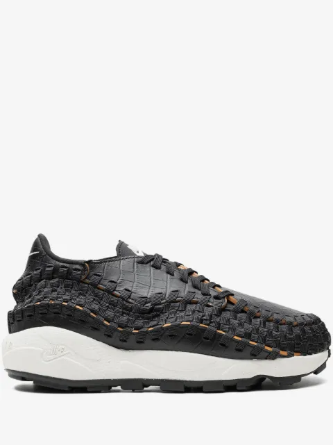 Nike Air Footscape Woven Premium "Black Croc" sneakers