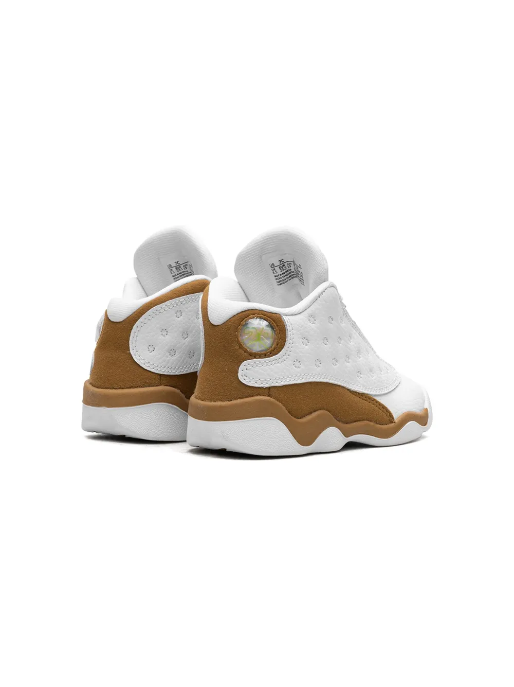 Shop Jordan Air  13 "wheat" Sneakers In White