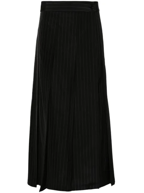 P.A.R.O.S.H. pinstriped pleated skirt