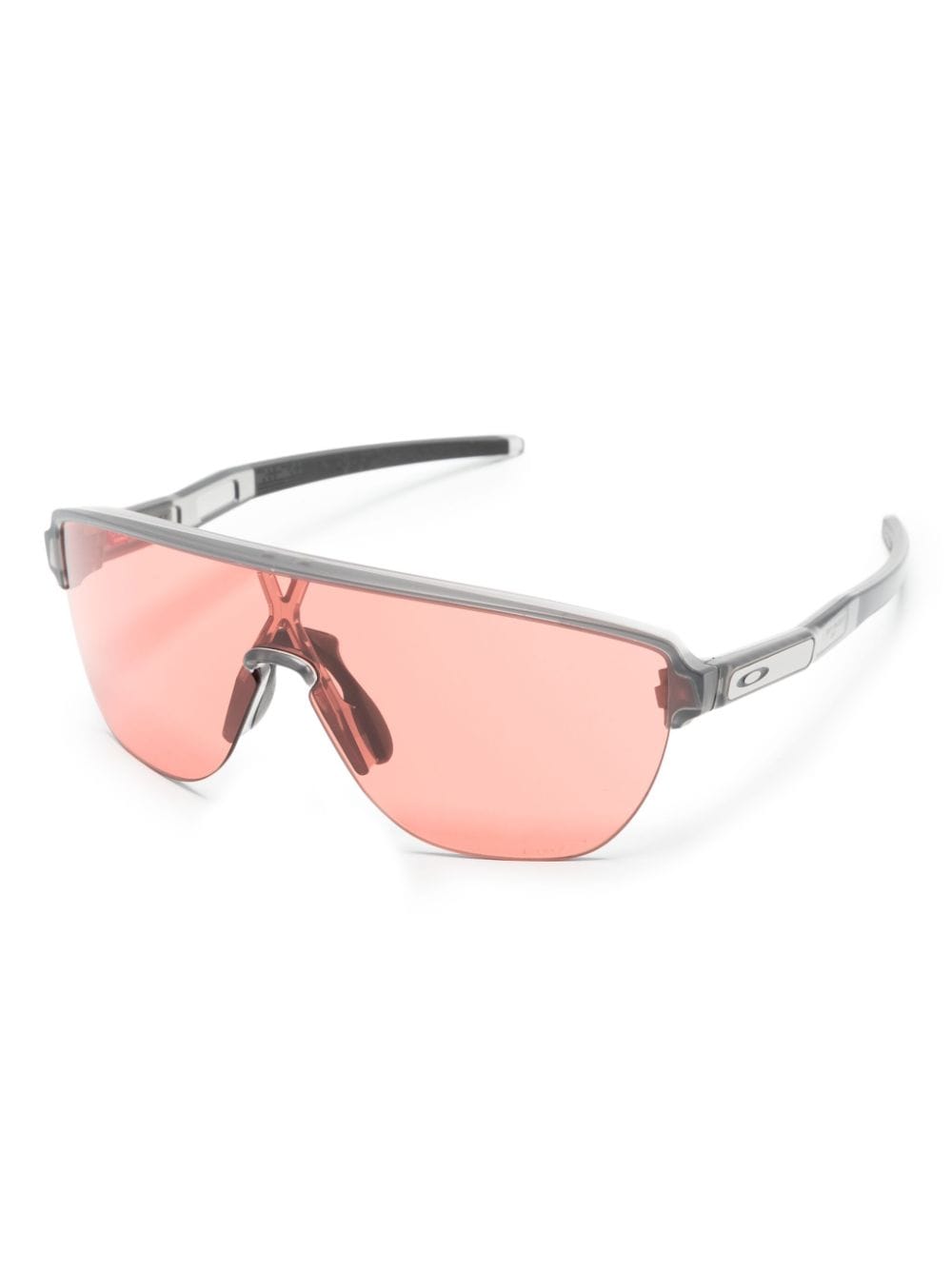Shop Oakley Oo9248 Shield-frame Sunglasses In Purple
