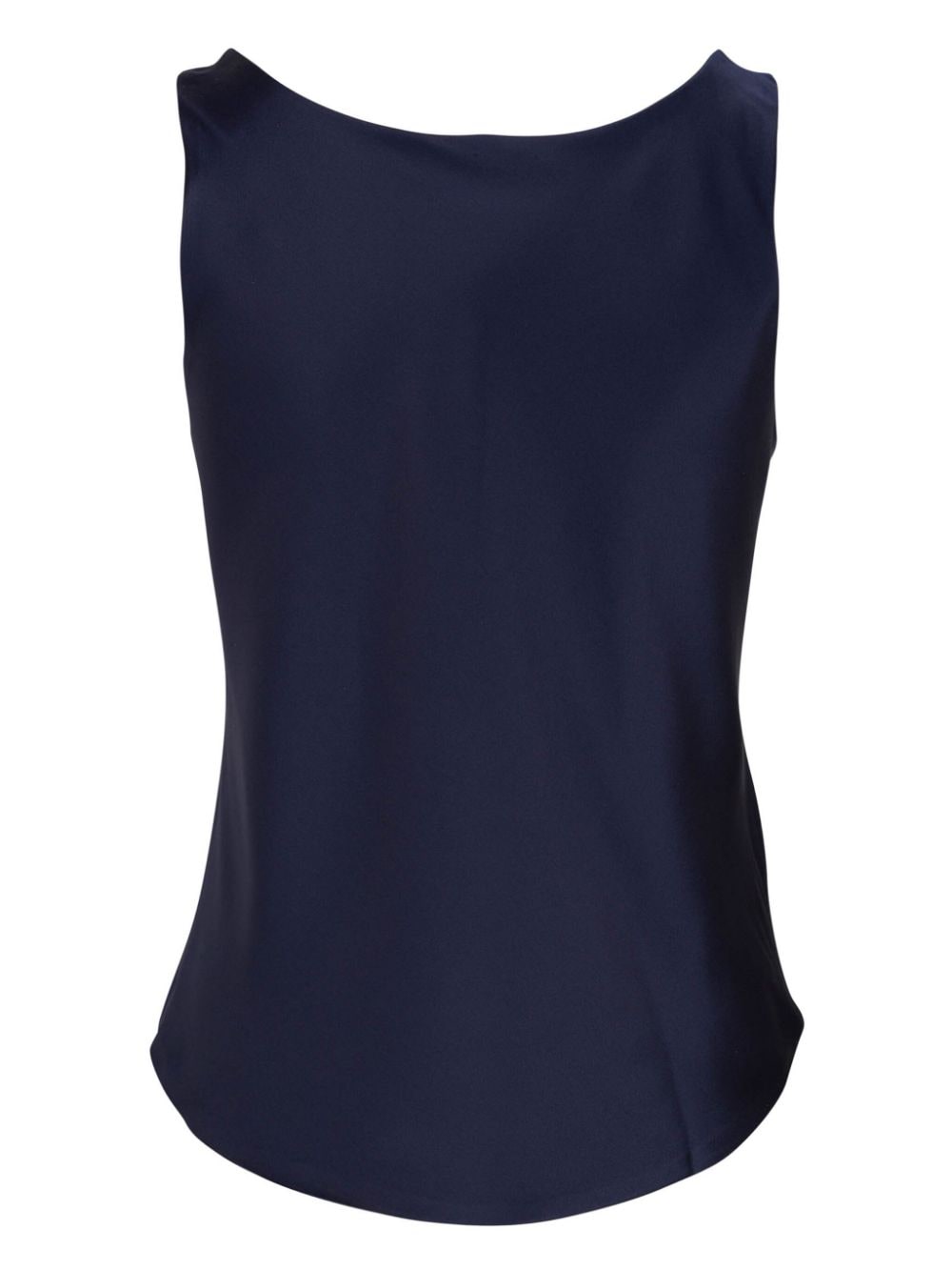 Shop Peter Cohen Silk Tank Top In Blue