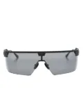 Balmain Eyewear Major rectangular-frame sunglasses - Black
