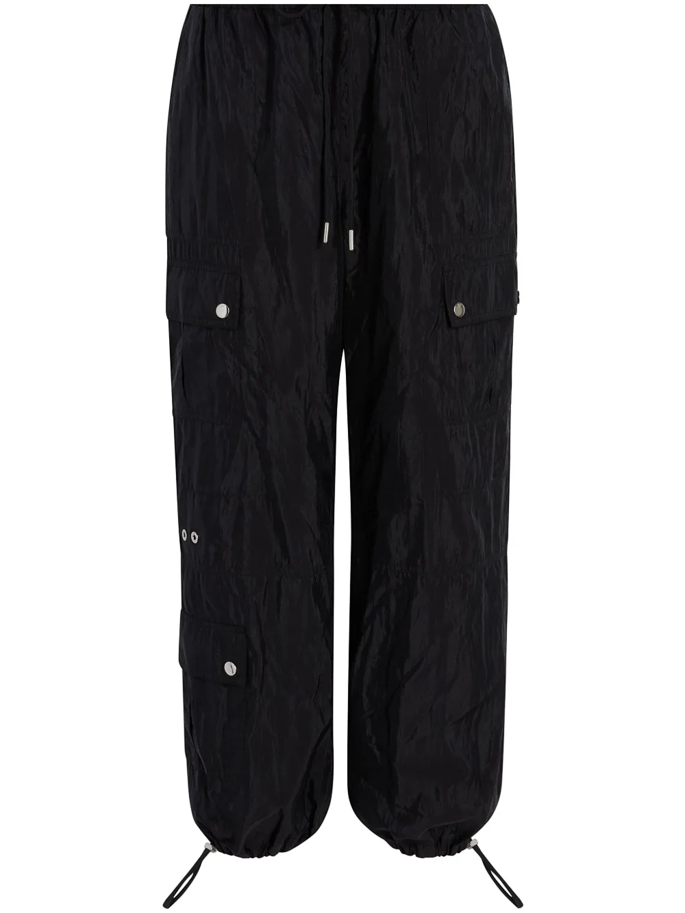 Shop Cinq À Sept Nitsan Cropped Cargo Trousers In Black