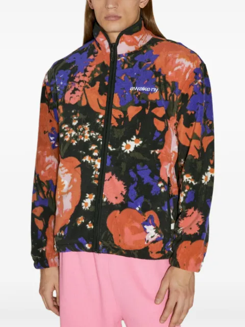 Awake NY veste en polaire à fleurs