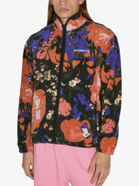 Awake NY chamarra con estampado floral